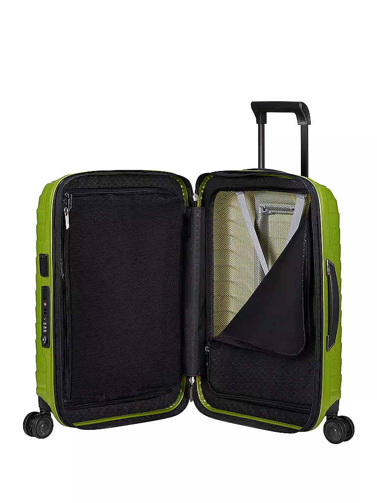 SAMSONITE | Trolley Proxis Spinner 55 erweiterbar Lime | grün