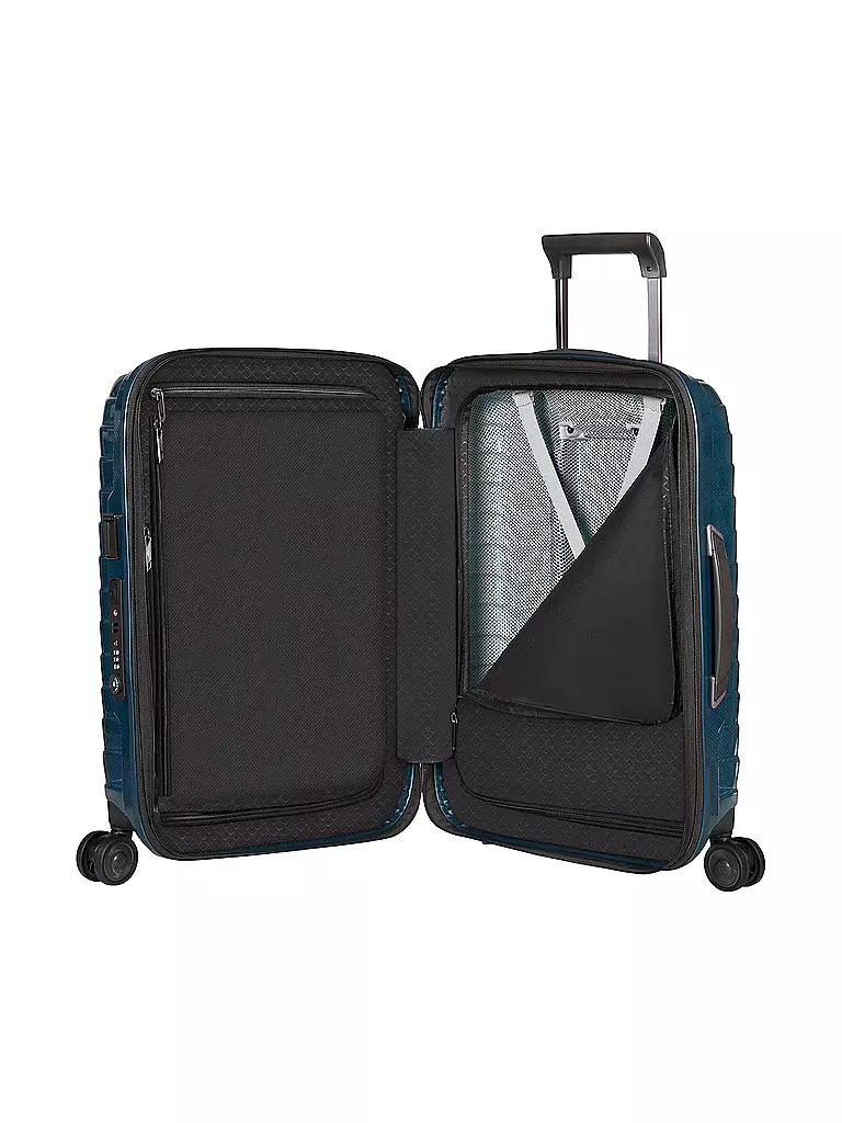 SAMSONITE | Trolley Proxis Spinner 55 erweiterbar Petrol Blue | grün