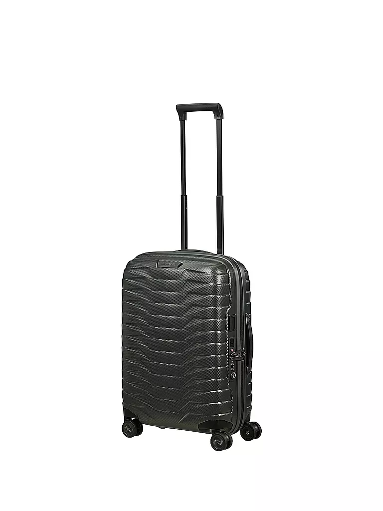 SAMSONITE | Trolley Proxis Spinner 55cm Erweiterbar matt climbing  | dunkelgrün