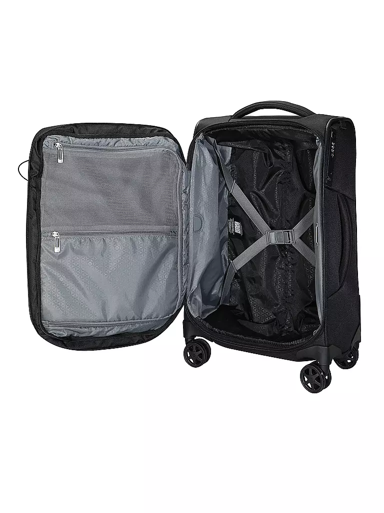 SAMSONITE | Trolley RESPARK SPINNER 55cm erweiterbar  | schwarz