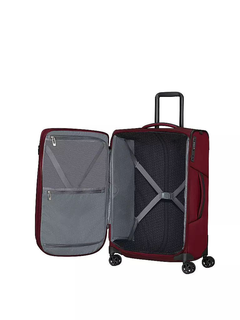 SAMSONITE | Trolley RESPARK SPINNER 67cm erweiterbar Burgundy | blau
