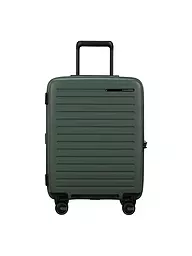 SAMSONITE | Trolley RESTACKD SPINNER 55cm erweiterbar wasabi | Dunkelgrün