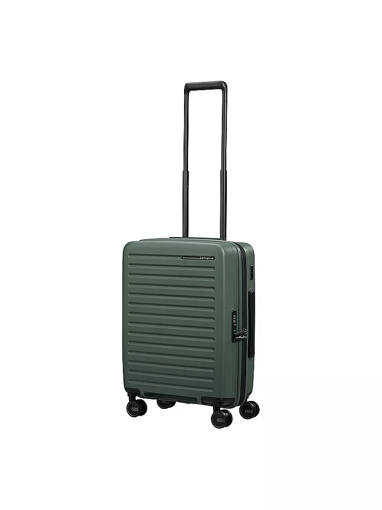 SAMSONITE | Trolley RESTACKD SPINNER 55cm erweiterbar sage | Dunkelgrün
