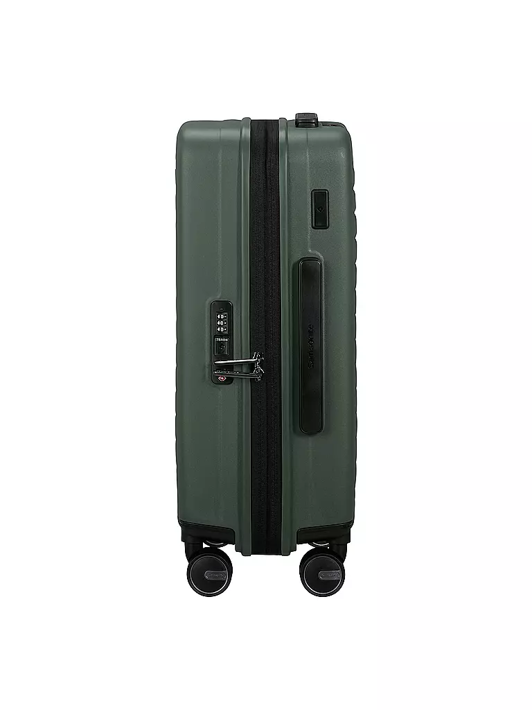 SAMSONITE | Trolley RESTACKD SPINNER 55cm erweiterbar sage | Dunkelgrün