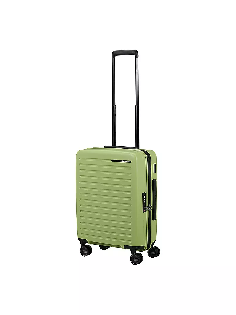 SAMSONITE | Trolley RESTACKED SPINNER 55cm erweiterbar wasabi | hellblau