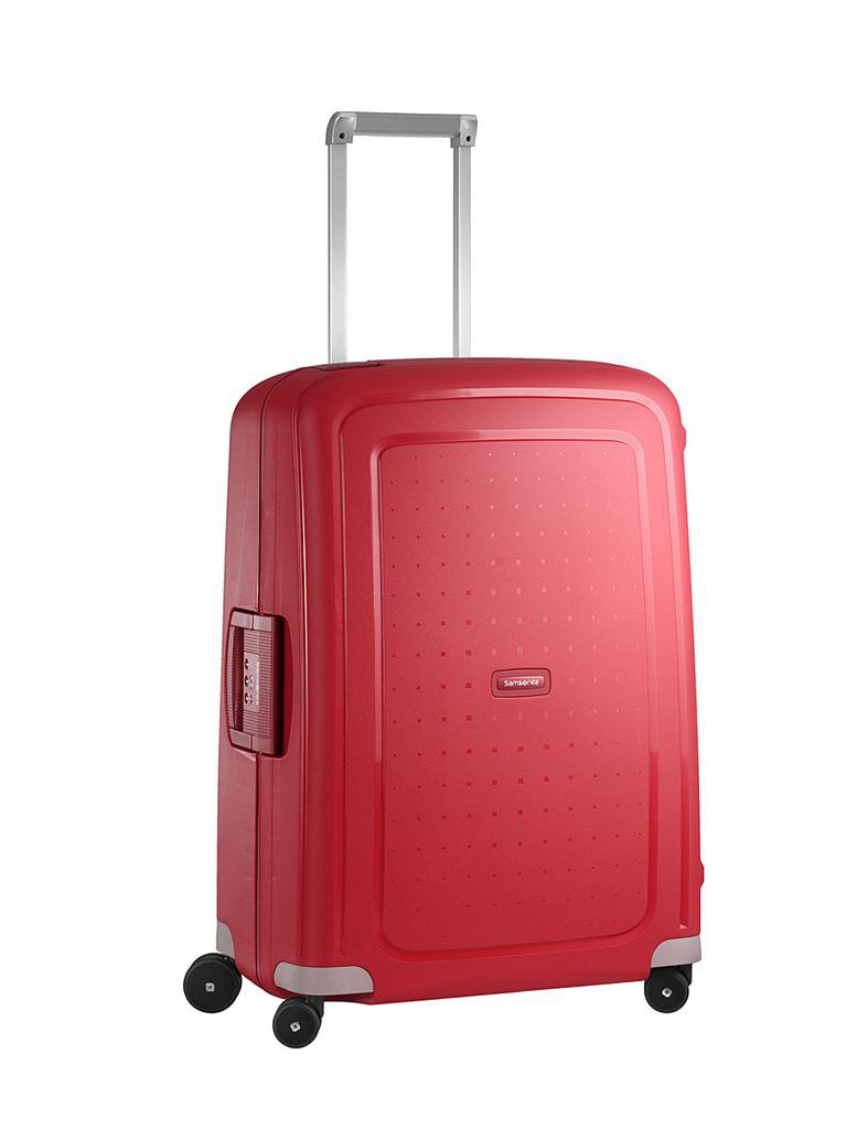 SAMSONITE | Trolley S'Cure Spinner 69cm  (49307 6350 Capri Red) | rot