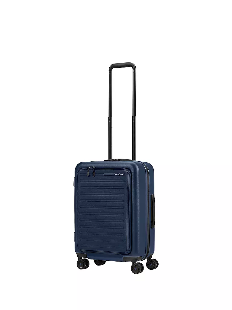 SAMSONITE | Trolley StackD Easy Access erweiterbar 55cm Navy | schwarz