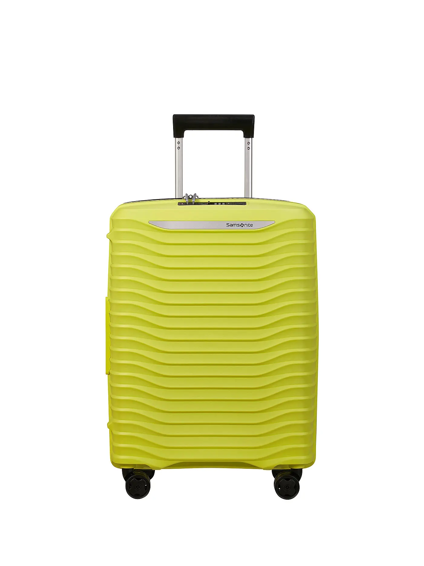 SAMSONITE | Trolley  UPSCAPE SPINNER 55cm erweiterbar Black | gelb