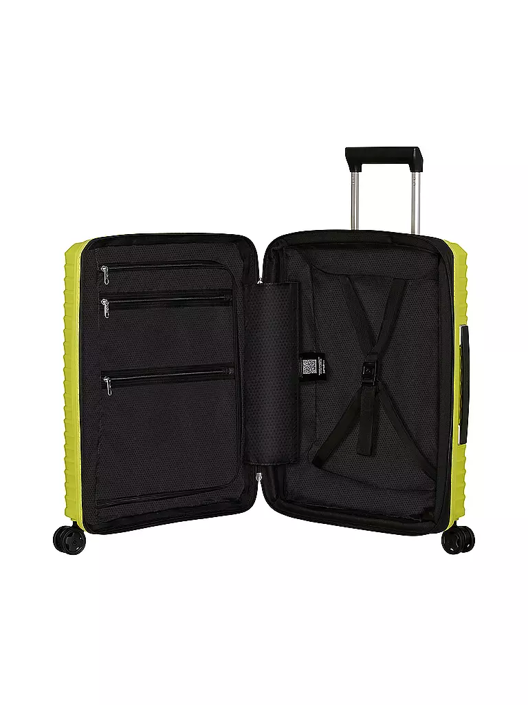 SAMSONITE | Trolley UPSCAPE SPINNER 55cm erweiterbar lime | schwarz