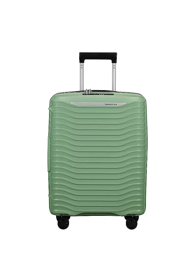 SAMSONITE | Trolley UPSCAPE SPINNER 55cm erweiterbar stone green  | grün