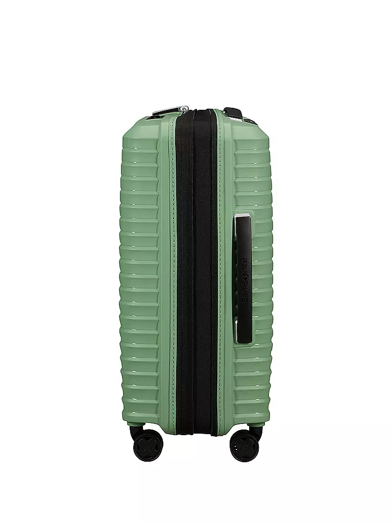 SAMSONITE | Trolley UPSCAPE SPINNER 55cm erweiterbar stone green  | grün