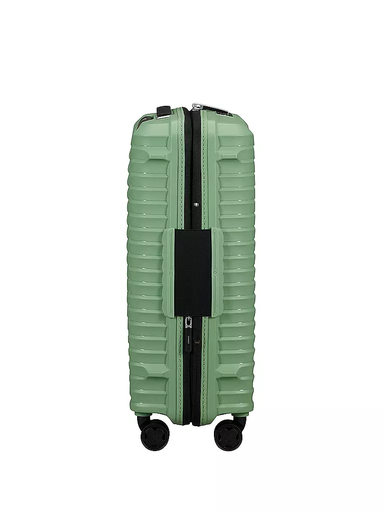 SAMSONITE | Trolley UPSCAPE SPINNER 55cm erweiterbar stone green  | grün