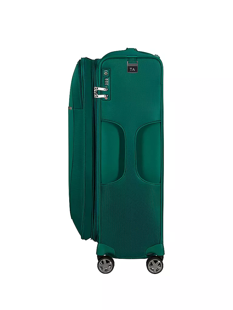 SAMSONITE | Trolley Weich D' LITE SPINNER 71cm erweiterbar Pine Green | hellgrün