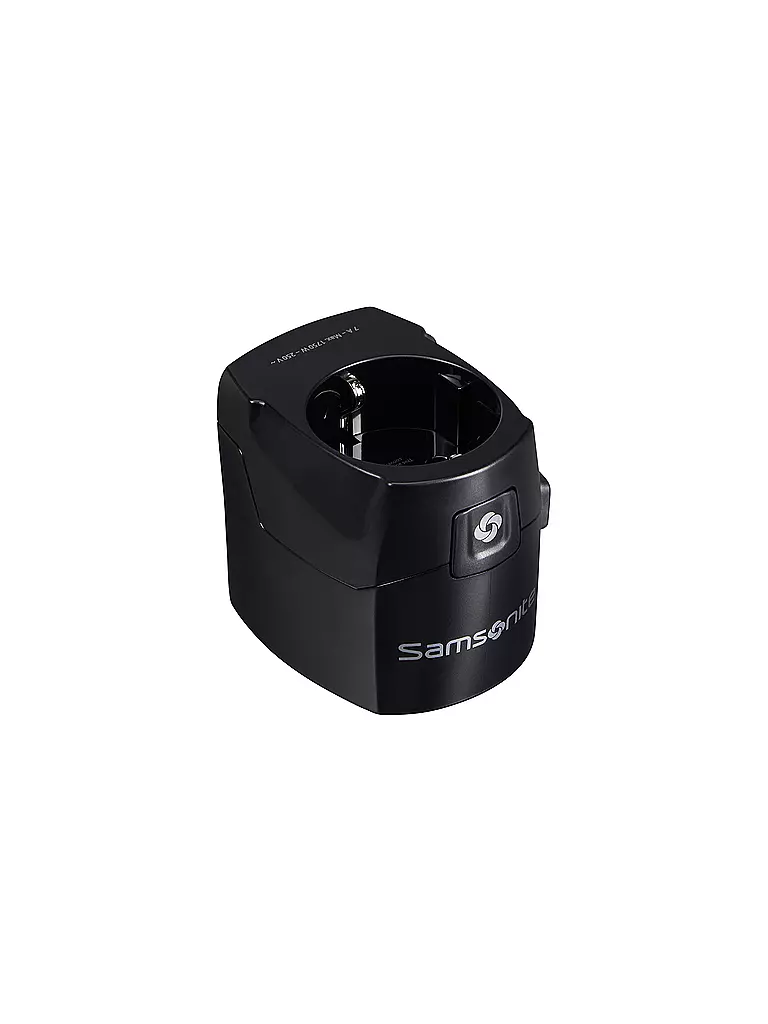 SAMSONITE | Weltweiter Adapter 3-Polig  | schwarz