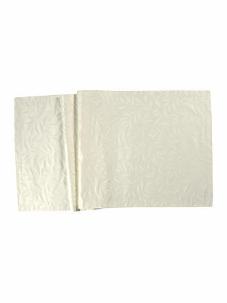 SANDER | Tischset COMO DAMAST 35x50cm Creme