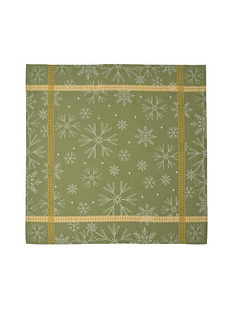 SANDER | Weihnachts Mitteldecke 100x100cm VAIL Olive