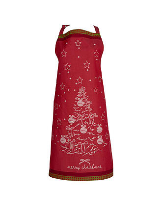 SANDER | Weihnachts Schürze 74x93cm JOLLY TIME Rot 