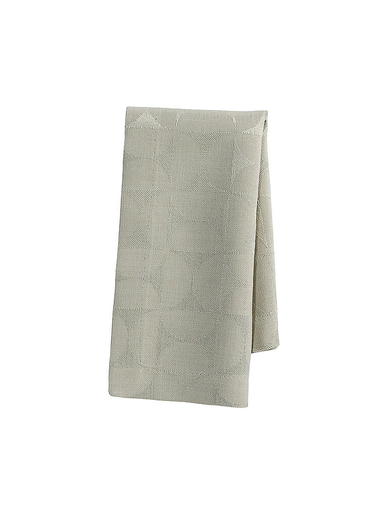 SANDER Mitteldecke 90x90cm ORA JAQUARD Moon Beean beige