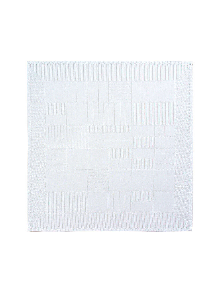 SANDER Tischdecke Lexie Damast 145x250cm Weiss weiss