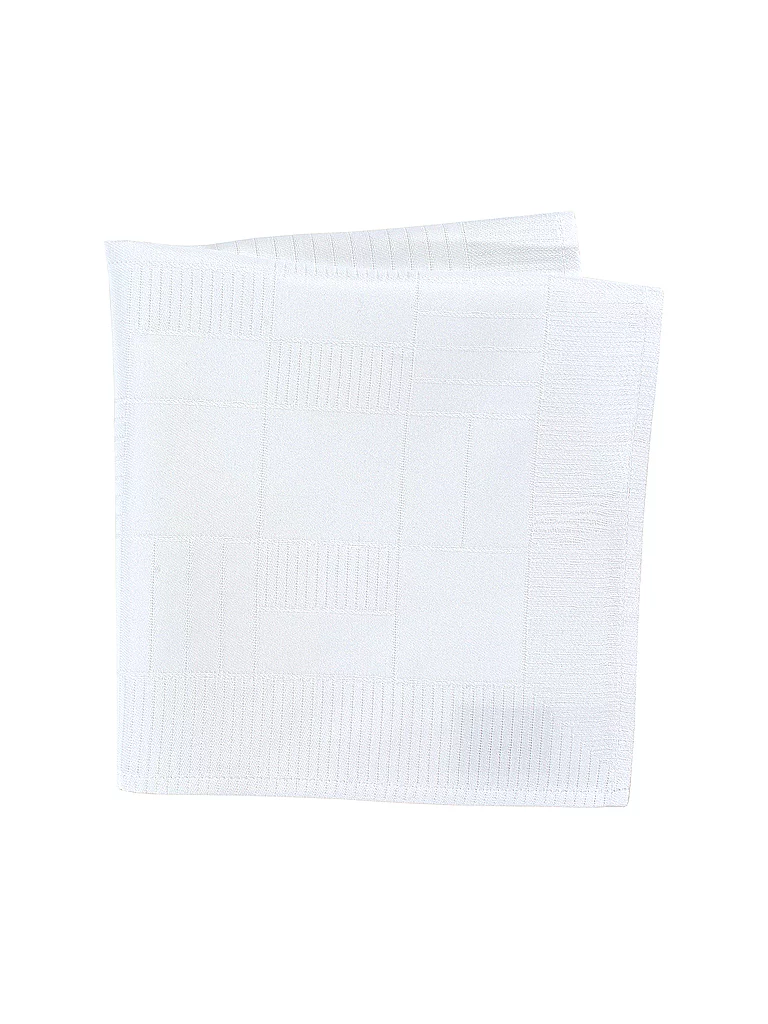 SANDER Tischdecke Lexie Damast 145x250cm Blanc blanc