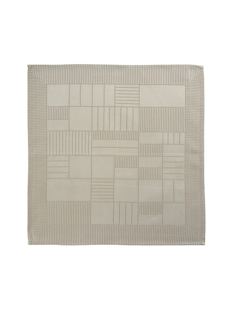 SANDER Tischdecke Lexie Damast 145x250cm Moonbeam camel
