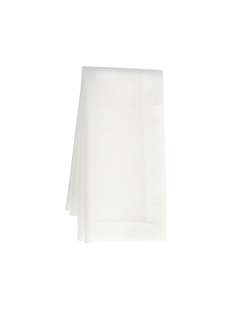 SANDER Tischdecke LOFT UNI eckig 150x300cm Ecru weiss