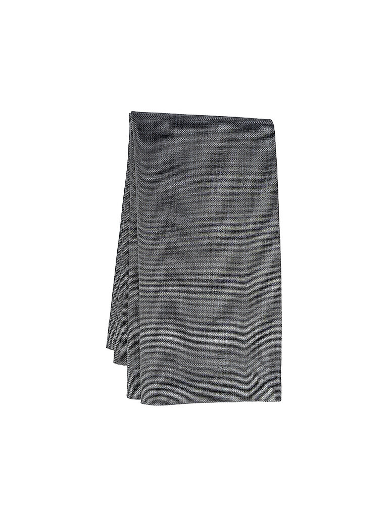SANDER Tischdecke LOFT UNI eckig 150x300cm Graphit grau
