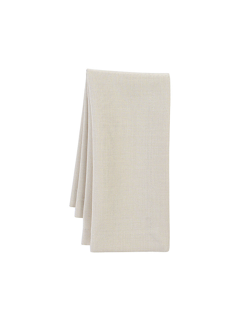 SANDER Tischdecke LOFT UNI eckig 150x300cm Desert Sand beige