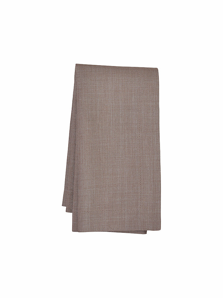 SANDER Tischdecke LOFT UNI eckig 150x300cm Atmosphere  braun