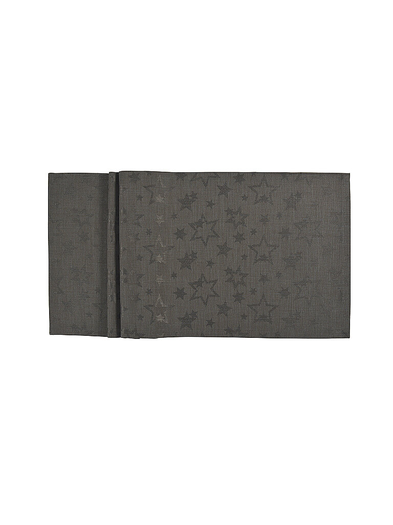 Weihnachts Tischläufer 50x140cm Anthra grau baby