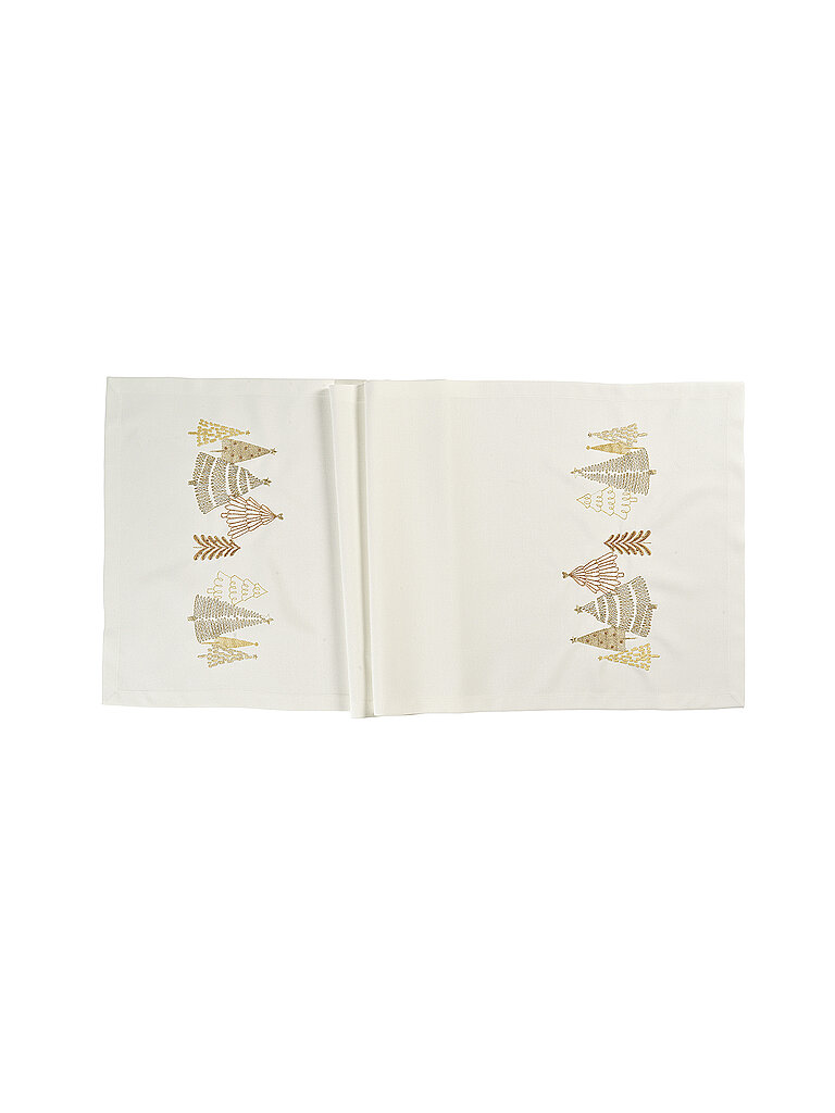 Tischläufer TINY TREES 50x150cm Ecru creme baby