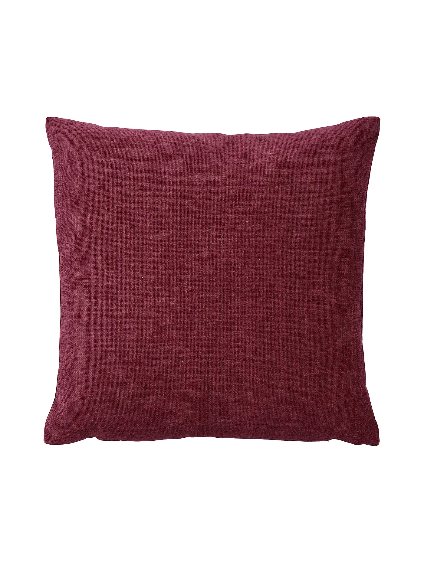 SANDER | Kissenhülle 50x50cm KENSINGSTON Marsala | dunkelrot