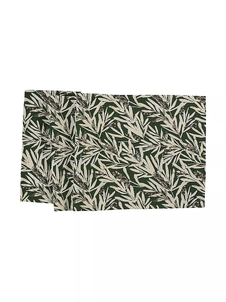 SANDER | Mitteldecke JESSIE 85x85cm Green | dunkelgrün