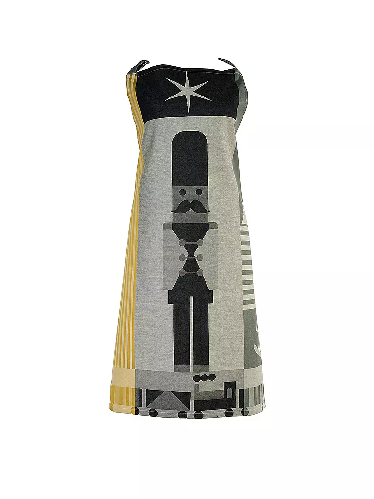 SANDER | Schürze NUTCRACKER 74x93cm Graphite | grau