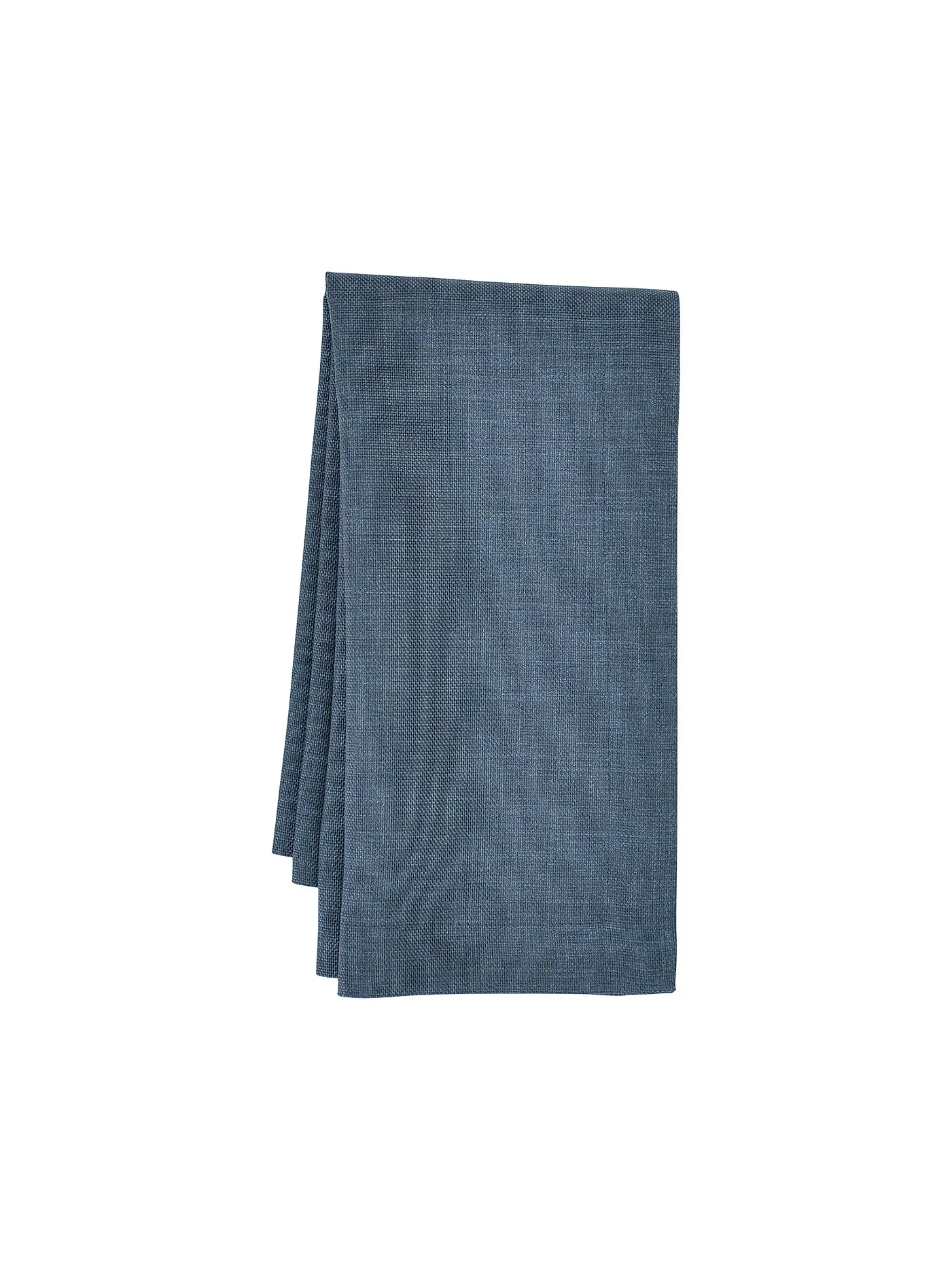 SANDER | Tischdecke LOFT UNI eckig 150x300cm Ecru | blau