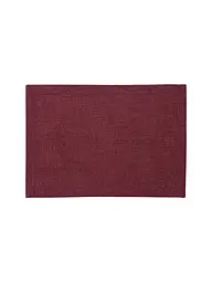 SANDER | Tischläufer KENSINGTON 50x135cm  Marsala | dunkelrot