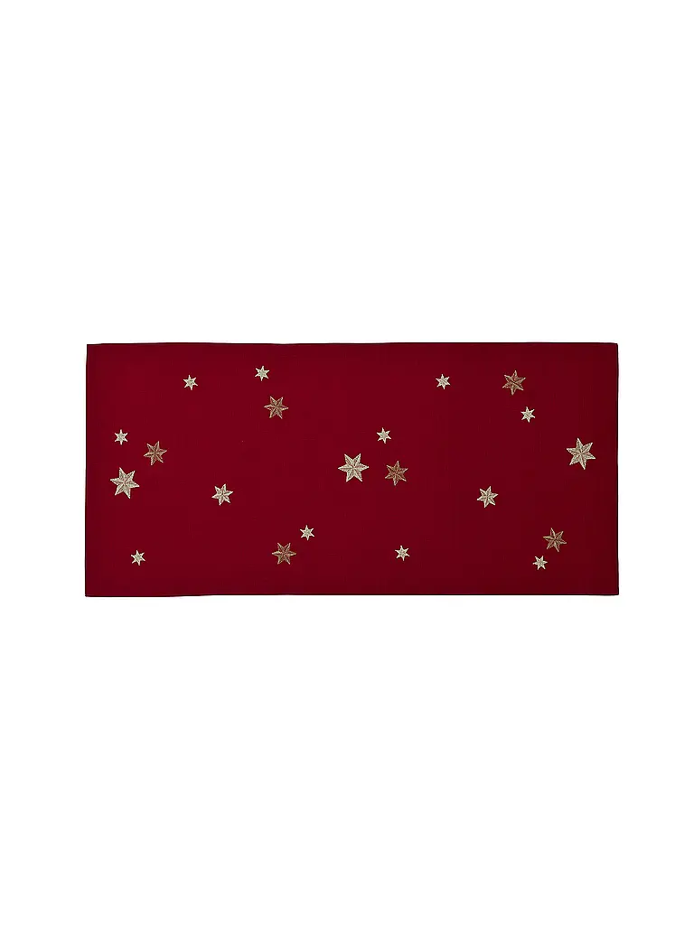 SANDER | Weihnachts Tischläufer 38x85cm SKYLA Red | rot