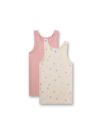 SANETTA | Mädchen Top - Unterhemd 2er Pkg. sand