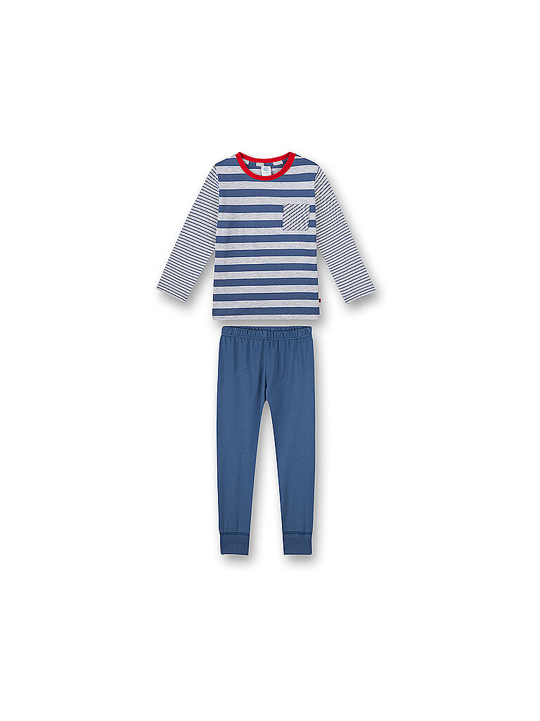 SANETTA Jungen Pyjama blau | 92