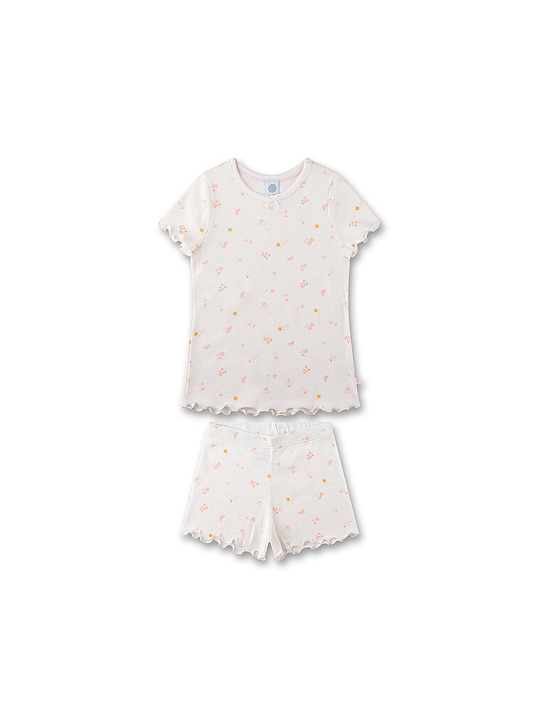 SANETTA Mädchen Pyjama creme   116 baby