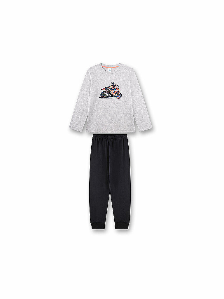 SANETTA Jungen Pyjama  hellgrau | 152
