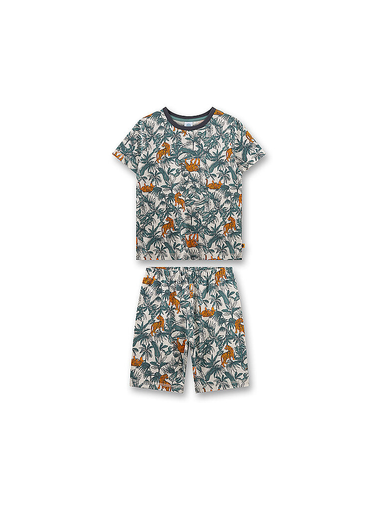 SANETTA Jungen Pyjama  olive   104 baby