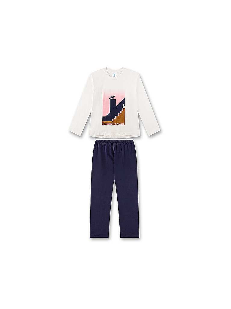 SANETTA Mädchen Pyjama  creme | 140