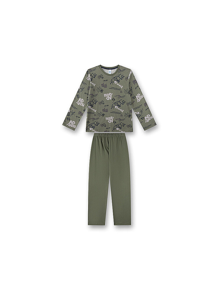 SANETTA Kinder Pyjama  olive | 152