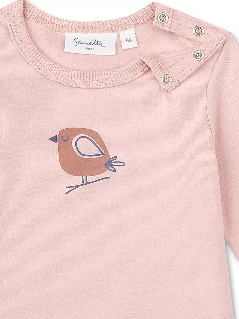 SANETTA | Baby Langarmshirt | rosa