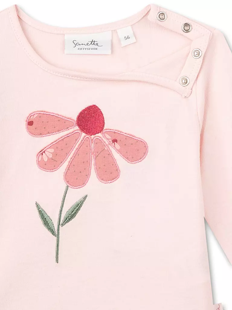 SANETTA | Baby Mädchen Langarmshirt | rosa