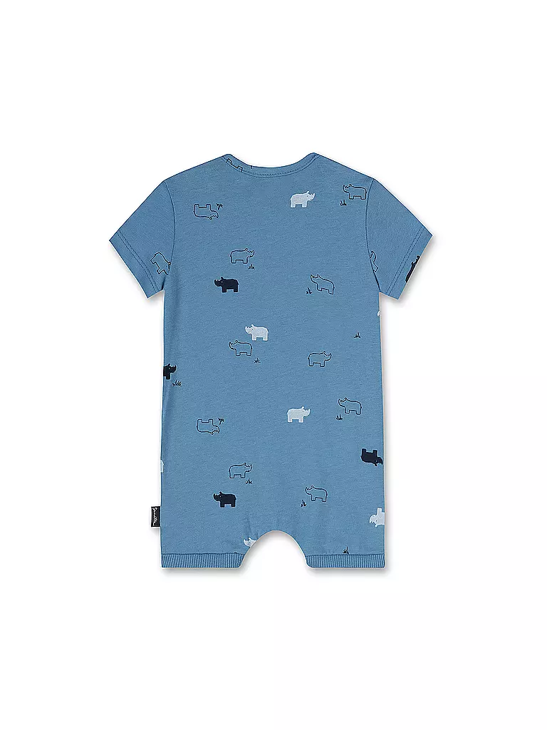 SANETTA | Baby Strampler | hellblau