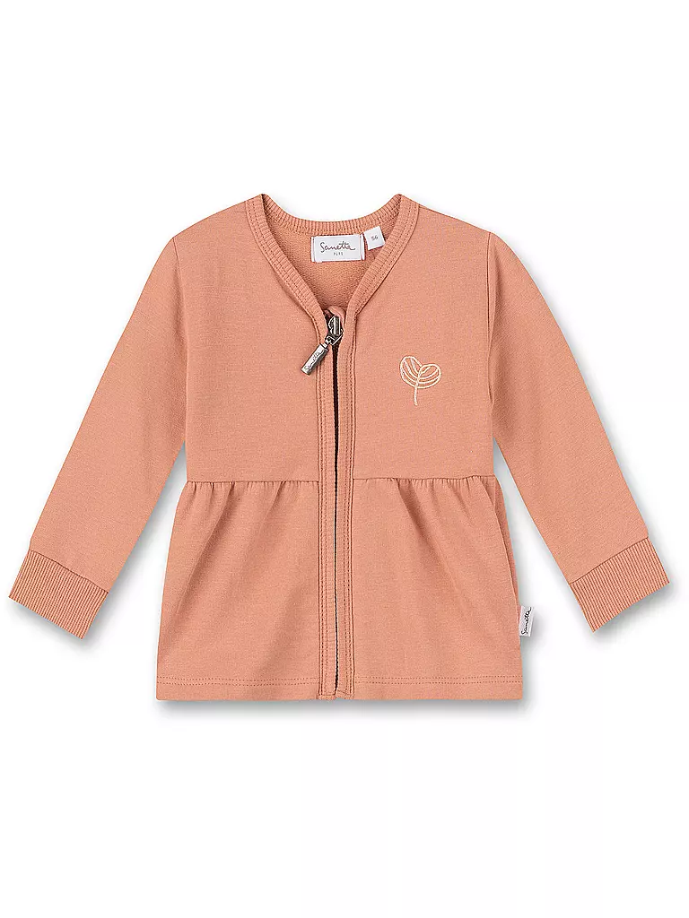 SANETTA | Baby Sweatjacke | pink