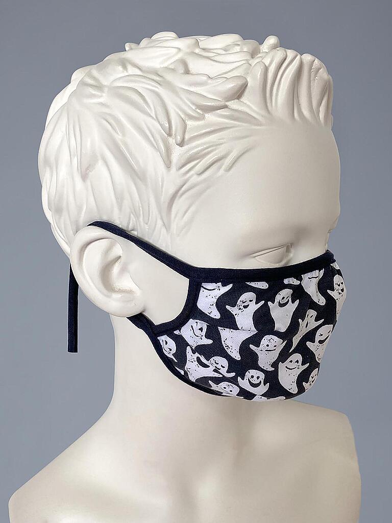 SANETTA | Jungen Mund-Nasen-Maske 2er Pkg Geist | blau