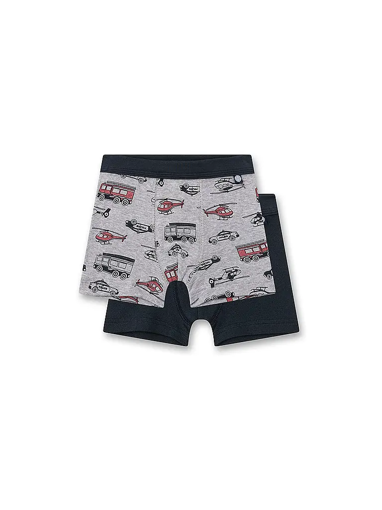 SANETTA | Jungen Pants 2er Pkg. hellgrau m | Hellgrau